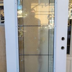 Exterior Door Fiberglass Prehung 36"X80"