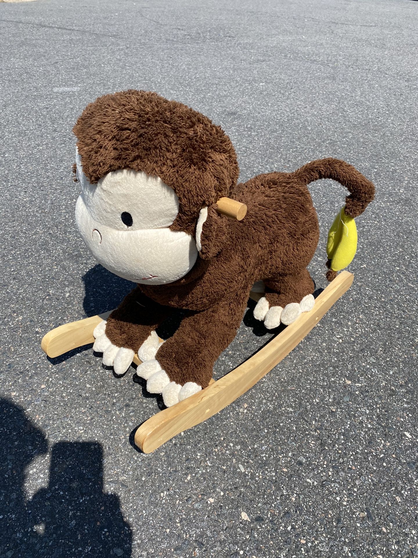 Rockabye Mocha Monkey Rocker Musical (Good condition)
