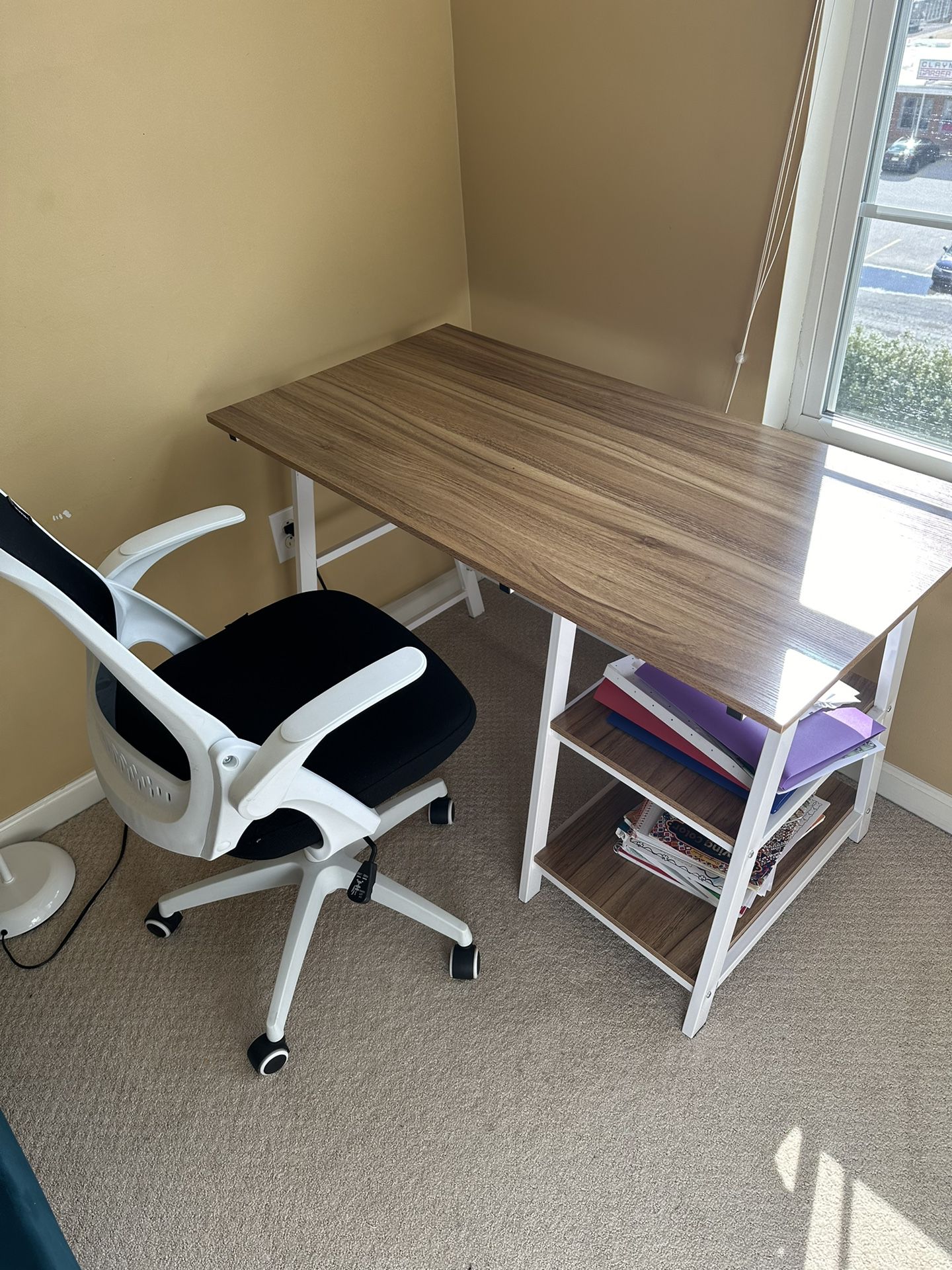 Table +  With Office Chair