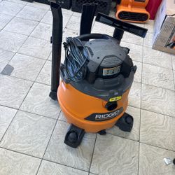 Ridgid 16 Gallon Shop Vac Wet And Dry Vac With Detach Blower 