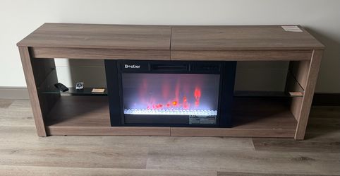 Electrical Fire place tv stand