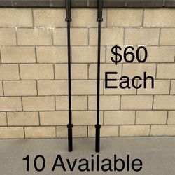 6ft Olympic Barbell for Strength Training, 2 Inch Bar for Squats, Curls, Deadlifts, Presses, Hip Thrusts