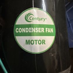 Condenser Fan Motor With Fan Blade 