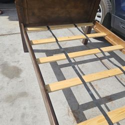 Twin Bed W/ Mattress 