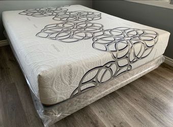 Full Sky Comfort Bamboo Cool Gel Memory Foamm Matres!!