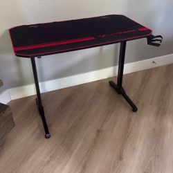 VITESSE Ergonomic Gaming Desk, T Shaped