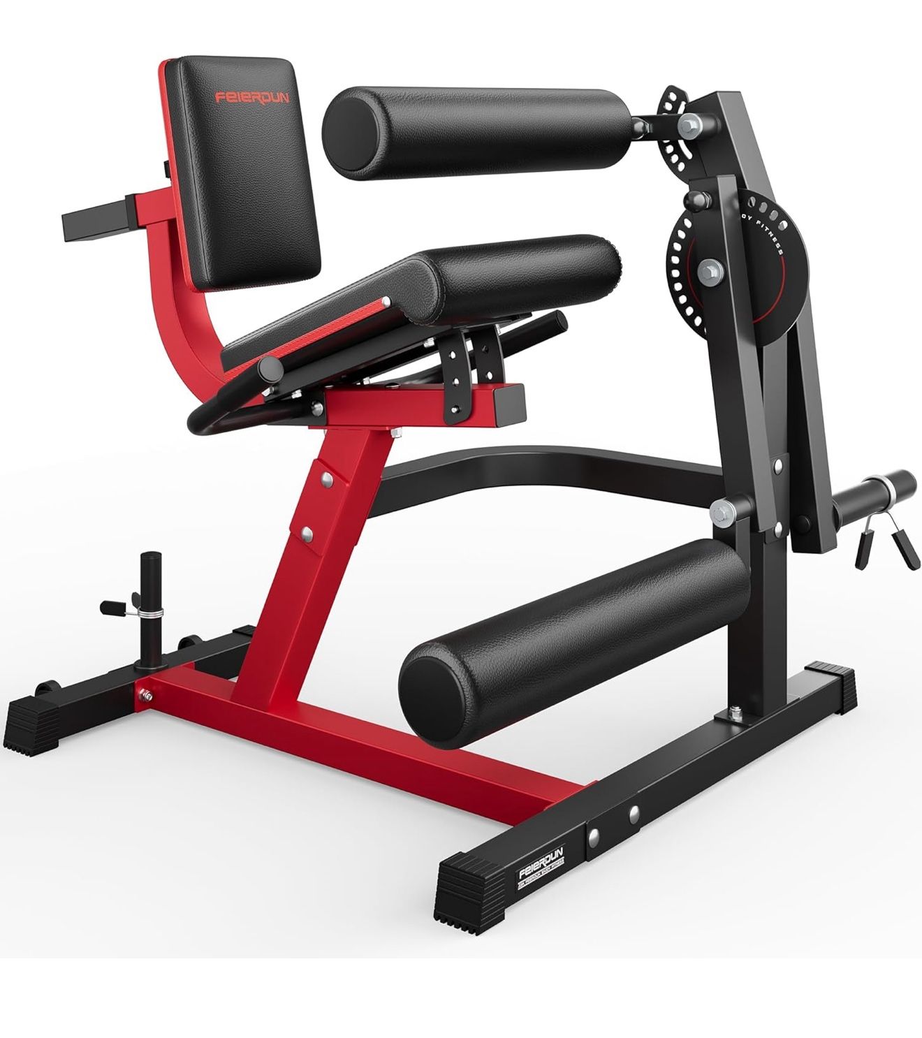 Leg Extension Curl Machine - 700lbs Capacity Leg Extension Machine for Lower Body Workouts - Adjustable Leg Curl Machine, Home Gym Weight Machine 