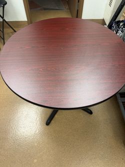 Sturdy Round Table
