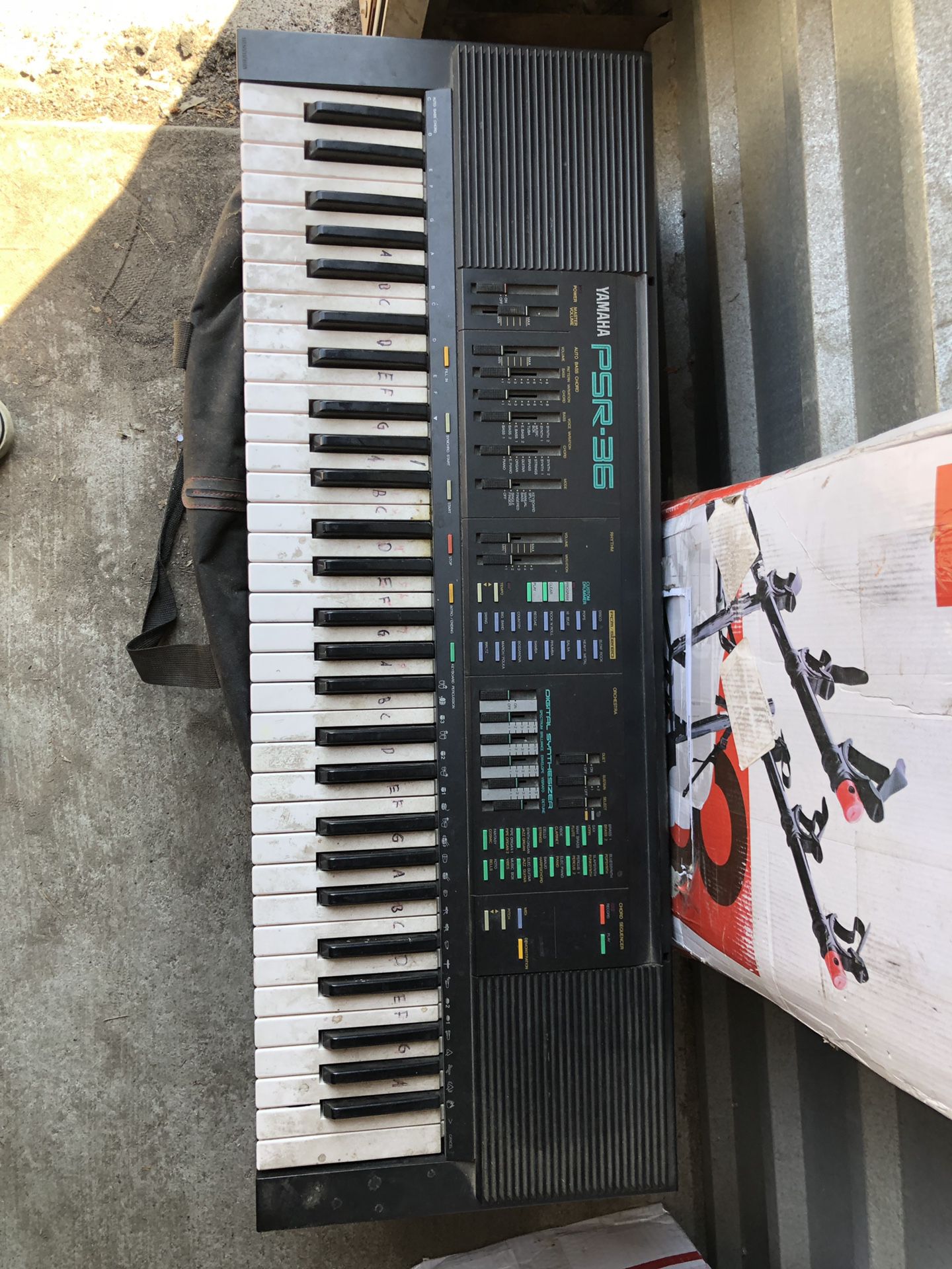 Portable Electronic Keyboard PSR-36 Music Instrument