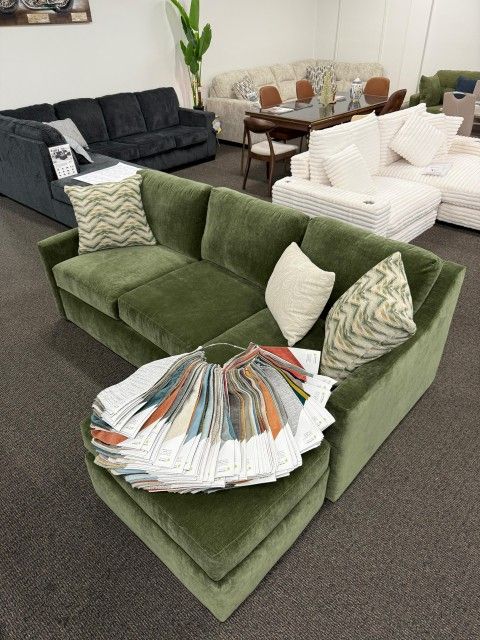 2 Piece Sectional with Chaise ▪️Color and Model Options are Available▪️$10 Down Payment Finance