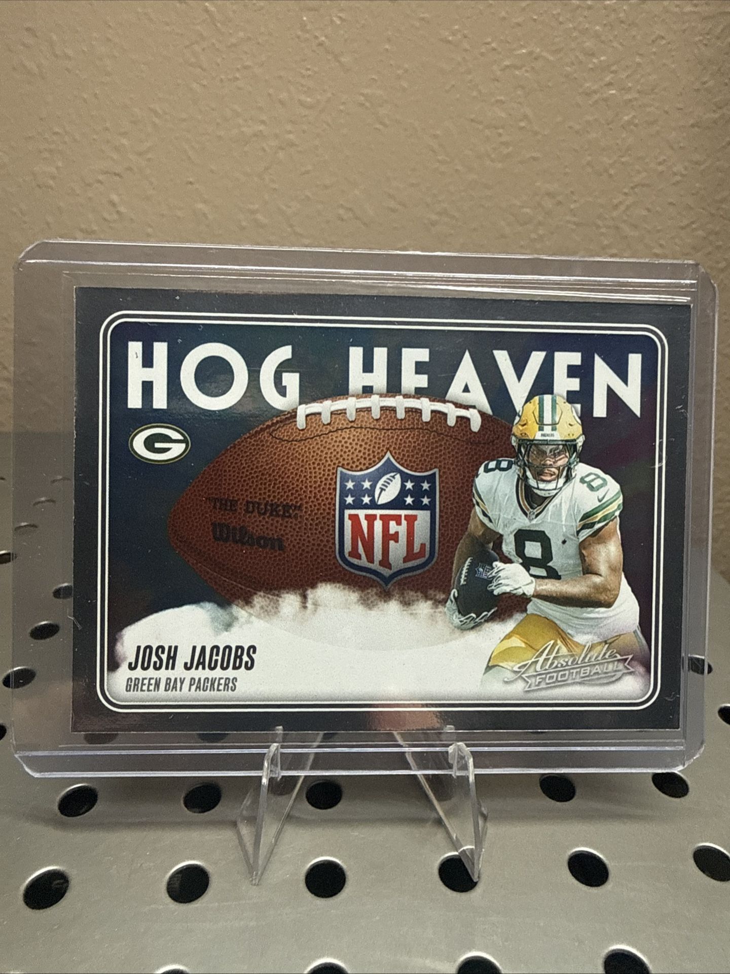 2025 Panini Absolute JOSH JACOBS HOG HEAVEN insert #HH-JJS Packers
