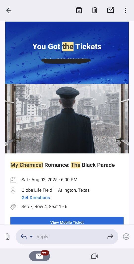 My Chemical Romance Tickets Arlington