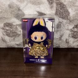 POP MART LABUBU × Pronounce - Wings of Fortune Vinyl Plush Toy Pendant NEW
