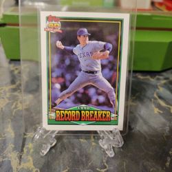 1991 TOPPS Nolan Ryan Card Number 6
