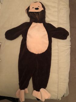 Monkey costume, size 12-18 months