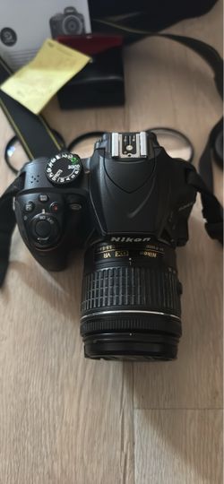 Nikon D3400 DSLR 2-Lens Bundle - 24.2MP (Tested + 32GB Card + Macro Filte