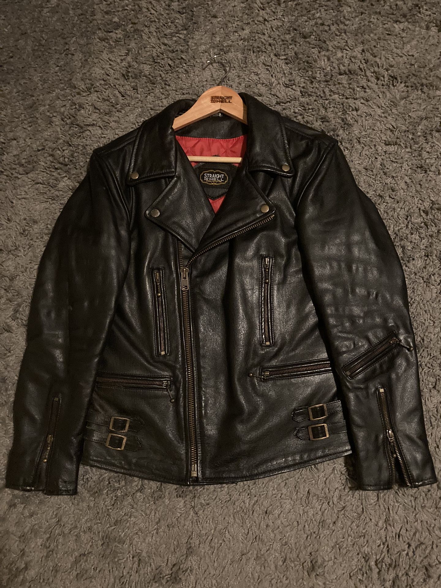 Straight To Hell Defector Leather jacket