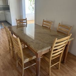Table With Granite Top