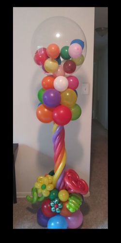 Torre de globos/ Balloon tower