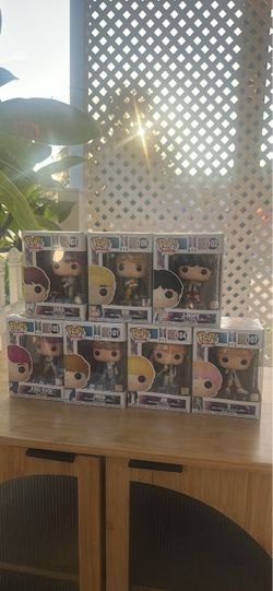 BTS full set funko pop