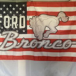 Ford Bronco Wall Flag (3’x5’)