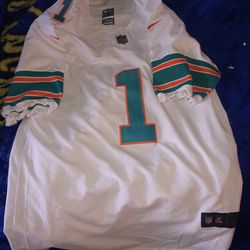 Size Medium Tagovailoa Jersey.  Fully Stitched In Excellent Condition.