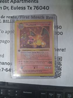 Charizard 1st Edition