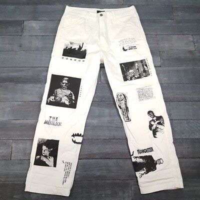Levi's x Universal Monsters Stay Loose Carpenter Pants Jeans Size 36 x 34 New!!!