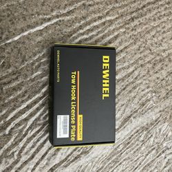 Dewhel Aluminum Toe Hook License Relocation Kit
