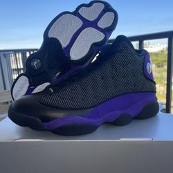Jordan 13 Court Purple Size 9.5 Black Friday