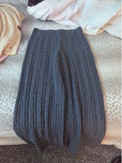 Knitted pants