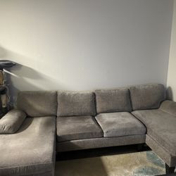 *Moving Sale* 110 inch U-Shaped Couch