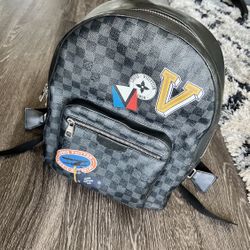 Limited Edition Louis Vuitton Josh Backpack With Bonus Keychain Wallet 