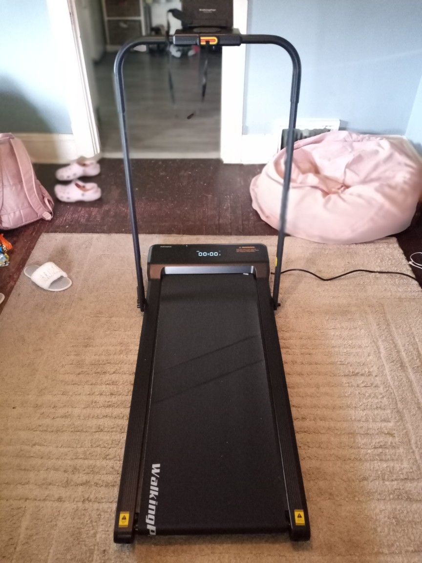 WalkingPad Treadmill Walking Station - Foldable, Quiet, Remote Included - Like New!