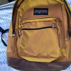 yellow ja sport backpack 