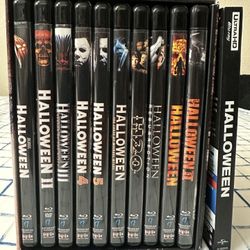 HALLOWEEN THE COMPLETE BLU-RAY COLLECTION + HALLOWEEN(2018)  NEW