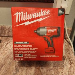 Impact Milwaukee M18 1/2 new firm price only tool