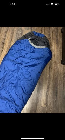 REI Polar Pod Mummy Adult Sleeping Bag Adult Blue Black No Bag