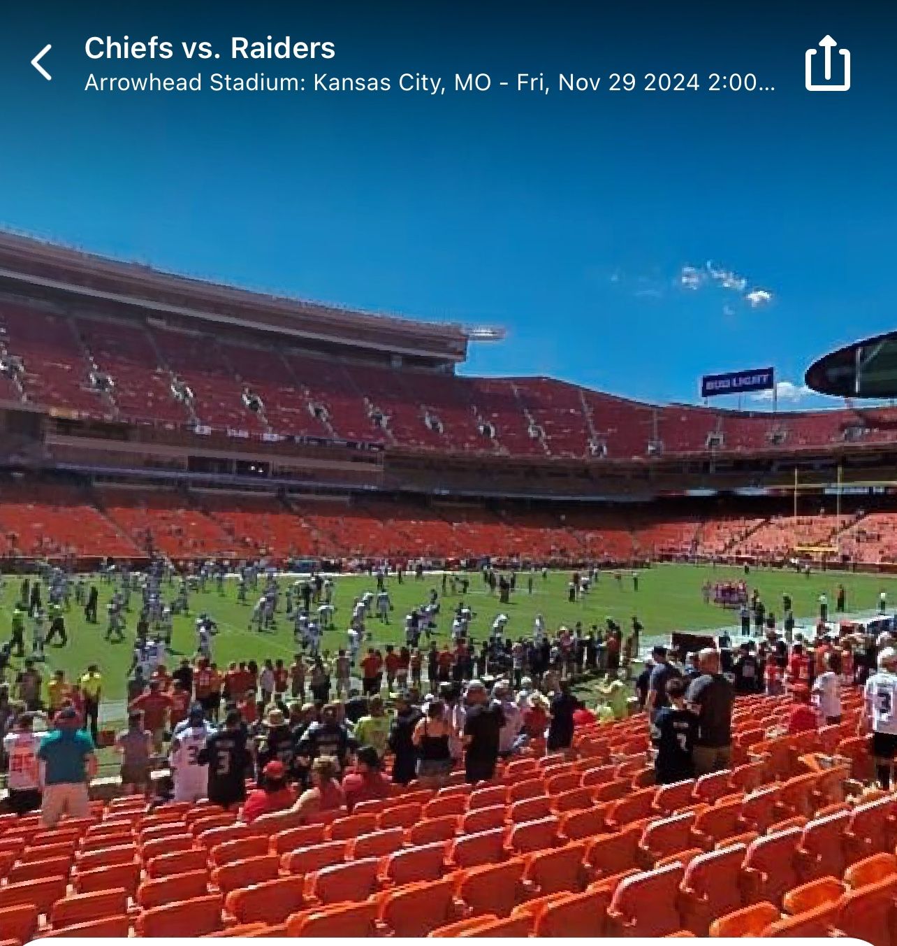 Chiefs vs. Raiders