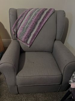 Grey Rocking Chair