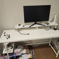Desk With Power Oultes