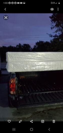 Full box spring can deliver new
