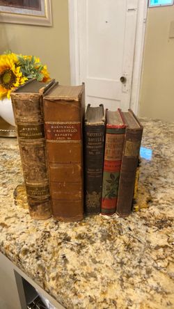 Assorted Antique Books