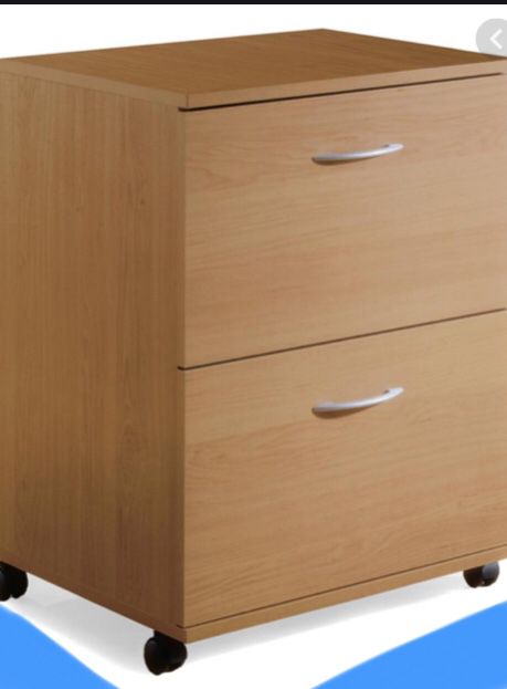 New!! File cabinet, rolling vertical 2 drawers cabinet, bussiness equipment, office furniture