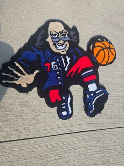 76ers Benjamin Franklin Custom Rug