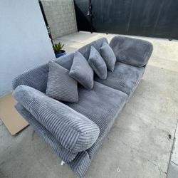 Oversize Loveseat Gray