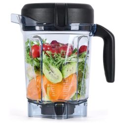 Blender Pitcher 64oz Low-Profile, Replacement Pitcher Container Jar Cup