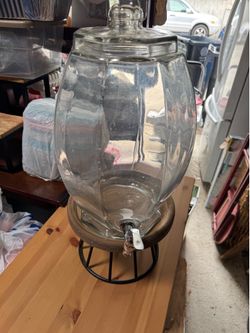 Glass Dispenser 3 gallon
