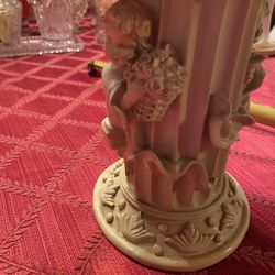 Nice Cherubs Candle Holder 