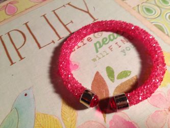 Pink bracelet